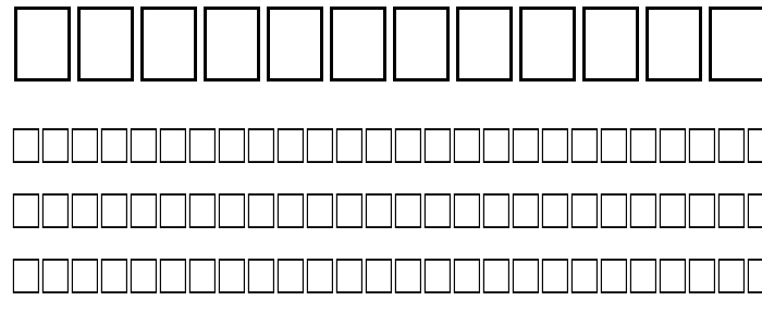 Ruritania_Outline font