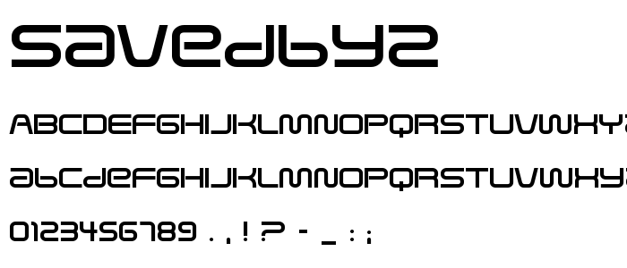 Savedbyz font