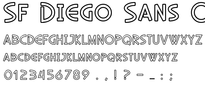 Sf_Diego_Sans_Outline font