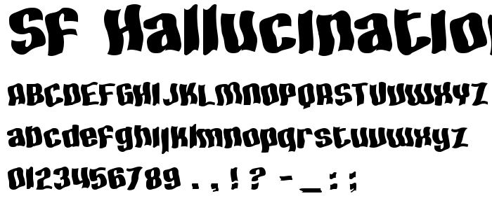Sf_Hallucination_Extreme font