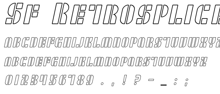 Sf_Retrosplice_Sc_Outline font