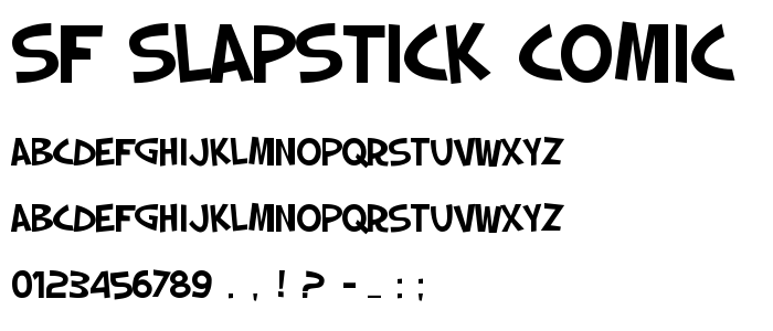 Sf Slapstick Comic Free Font Download Font Supply Sf Slapstick Comic Free Font Download Font Supply