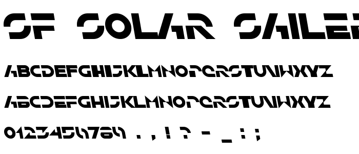 Sf_Solar_Sailer_Bold_Italic font