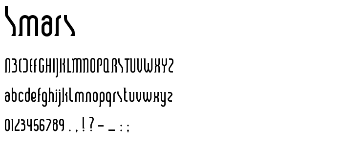 Smars font