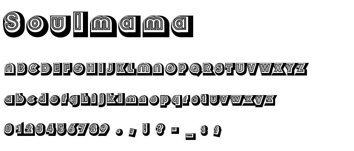 Soulmama font