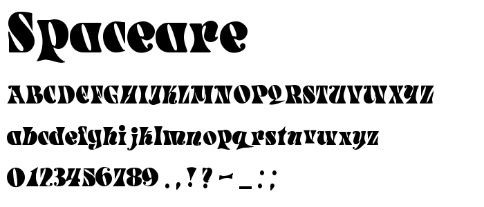 Spaceare font