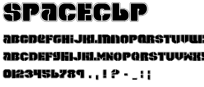 Spacec6p font