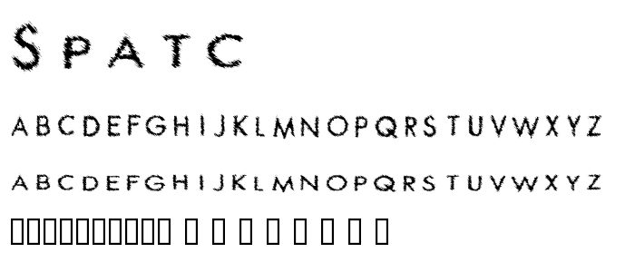 Spatc font