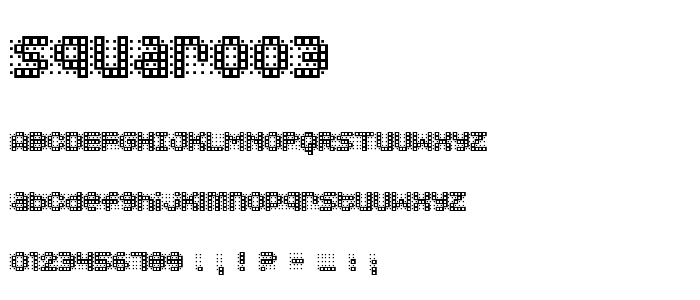 Squaro03 font