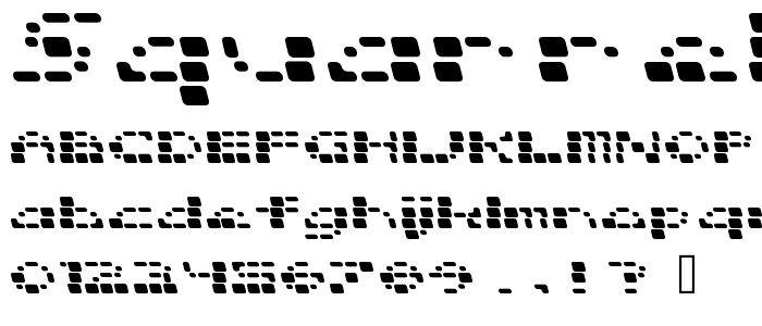 Squarrel font