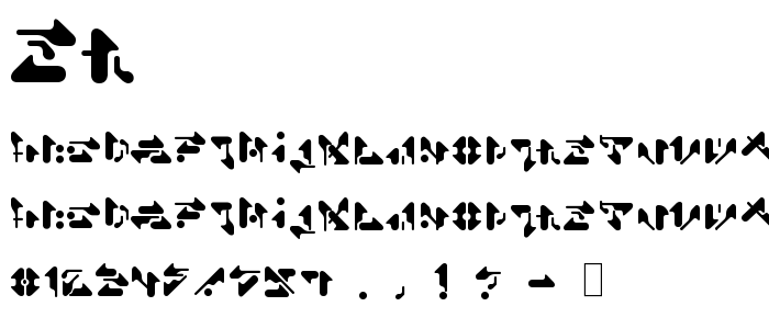 Sr font