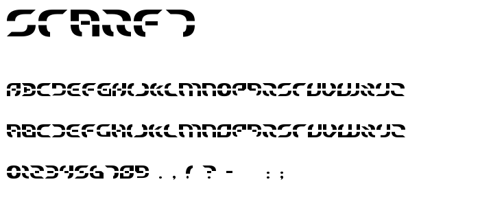 Starf7 font