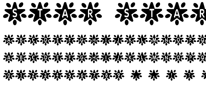 Star_Star_Srb font