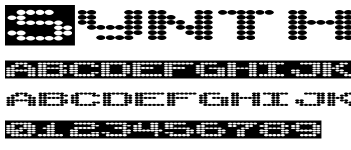 Syntheticsyncronism font