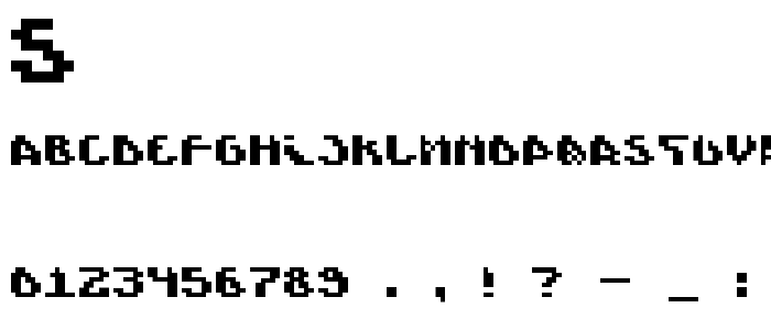 Scienide font