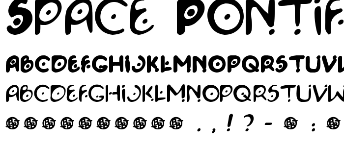 Space_Pontiff font