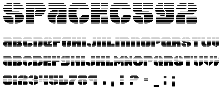 Spacec5g2 font