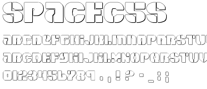 Spacec5s font