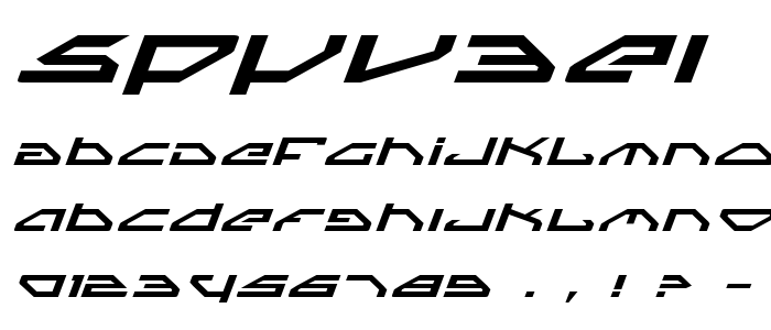 Spyv3ei font