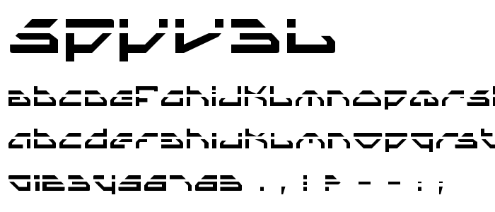 Spyv3l font