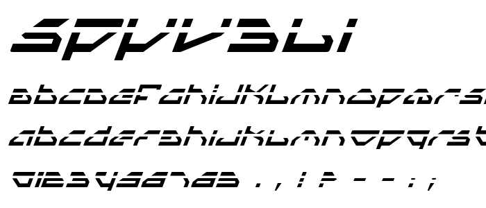 Spyv3li font