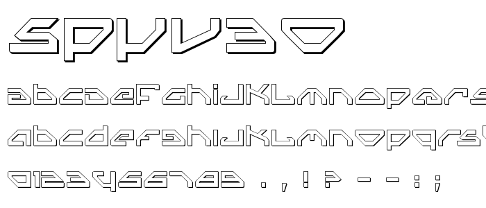 Spyv3o font