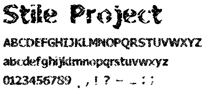 Stile_Project font