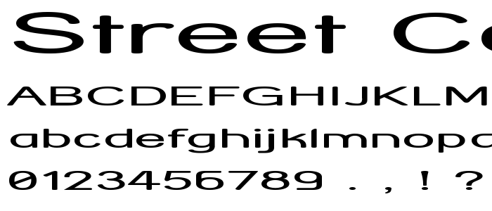 Street_Corner_Hyperextend font