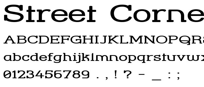 Street_Corner_Slab_Extend font