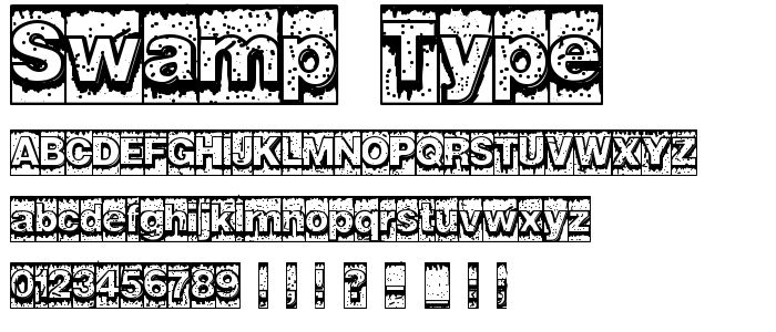 Swamp_Type font