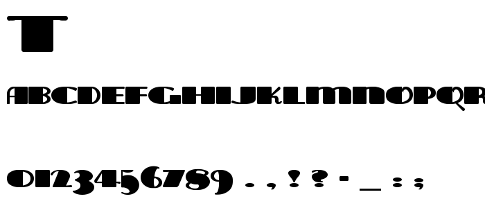 Tarabulb font