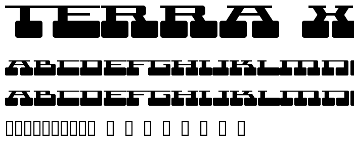 Terra_X font