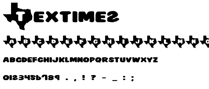 Textime2 font