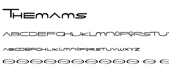 Themams font