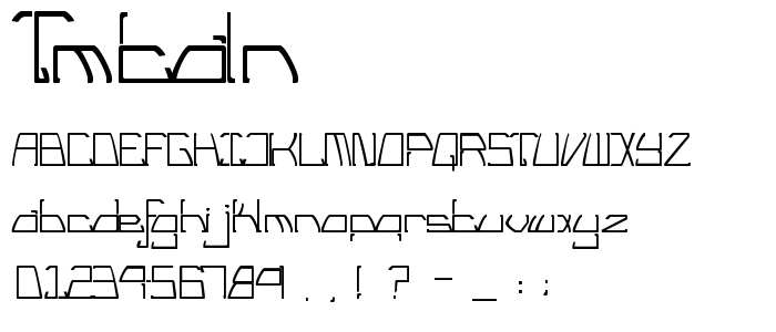 Tmtaln font