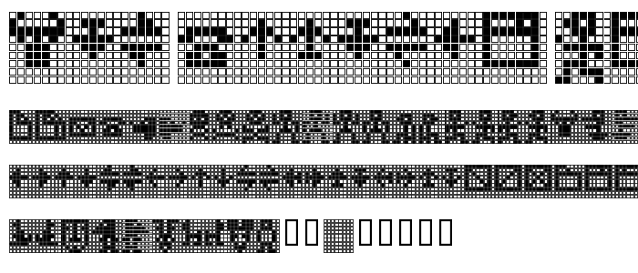 Tpf_Display_Symbol font