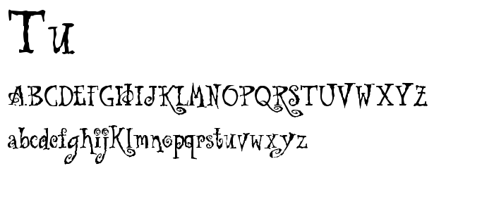 Tu font