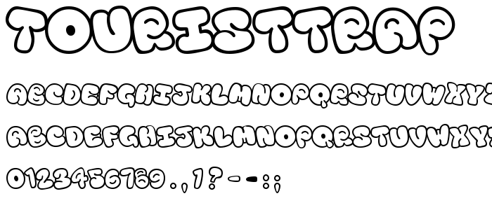 Touristtrap font