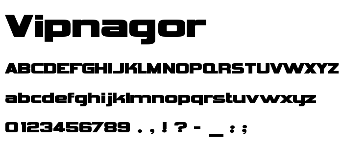 Vipnagor font