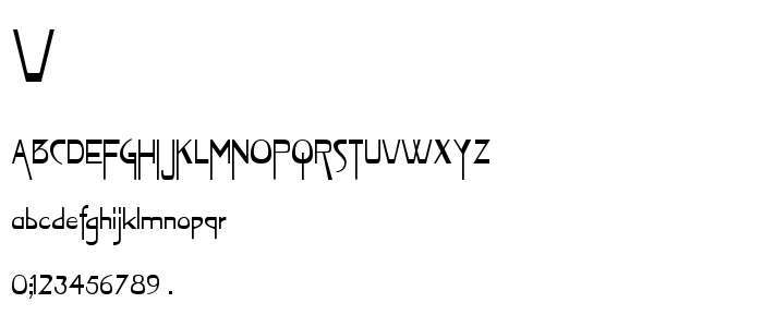 Vireofon font