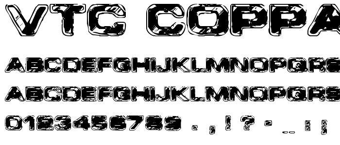 Vtc_Coppakroma font