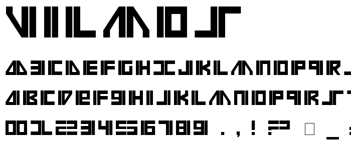 Vilmos font