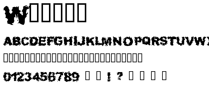 Waitab font