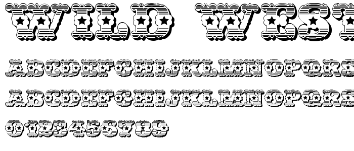 Wild_West_Usa font