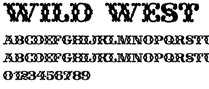 Wild_West_Wind font
