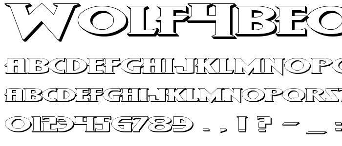 Wolf4beo font
