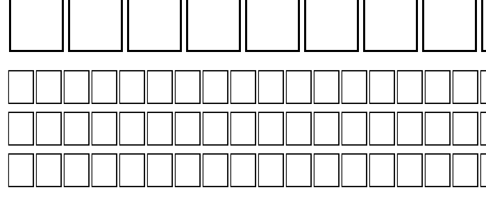 Wrenn_Initials_Embossed font