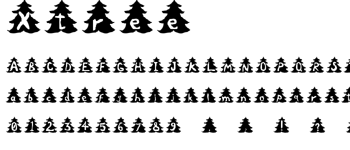 Xtree font