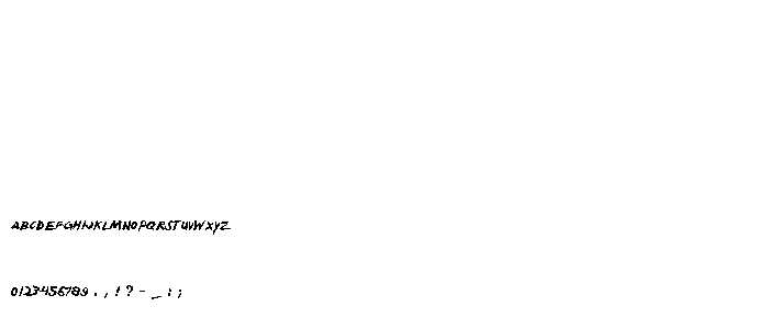 Yelbm font
