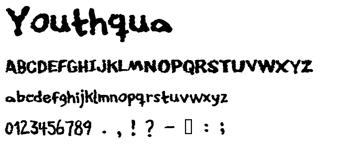 Youthqua font